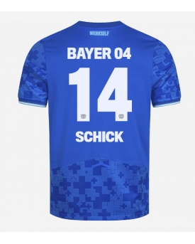Billige Fotballdrakt Bayer Leverkusen Patrik Schick #14 Replika Tredjedrakt 2025-26 Kortermet